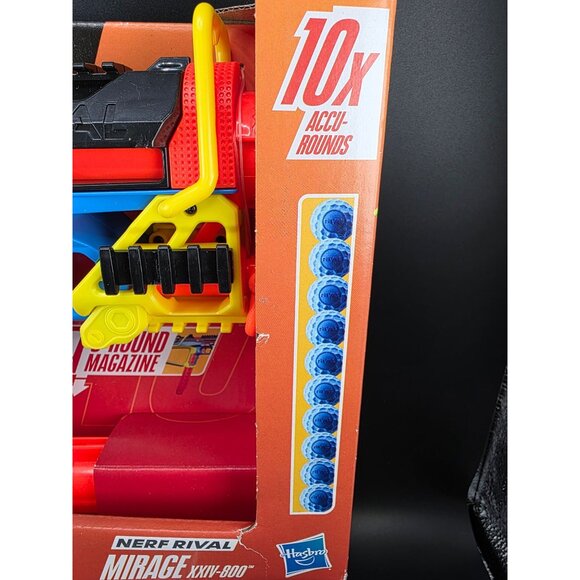 Nerf Rival Mirage XXIV-800 Blaster with 10 Accu-Rounds and 8 Round Magazine - Picture 3 of 6